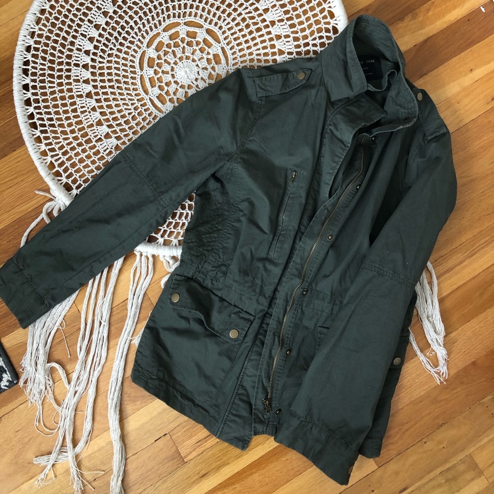 Green Military Style Jacket NWOT